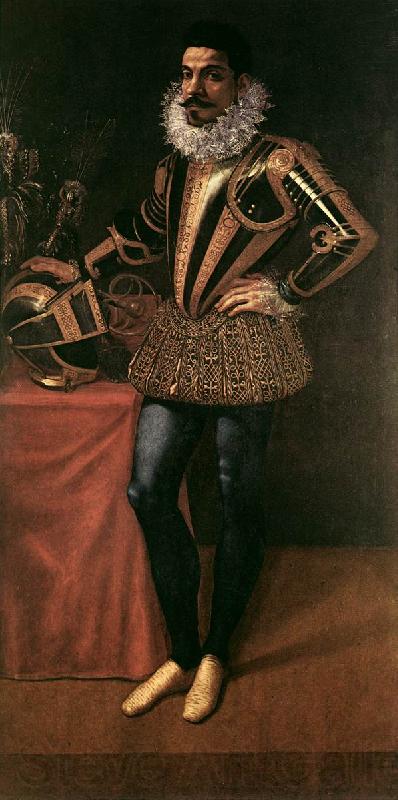 FIGINO, Giovanni Ambrogio Portrait of Lucio Foppa  tu Norge oil painting art